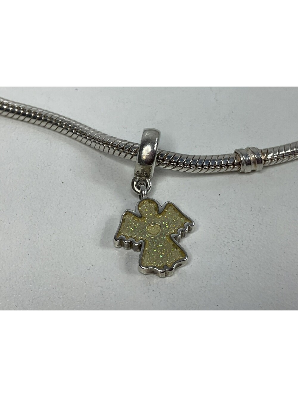 Pandora Sparkling Snow Angel Charm